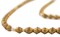 The Bead Chest Brass Bicone Beads - Full Strand of Ethiopian Metal Beads (6 x 5mm, Brass)